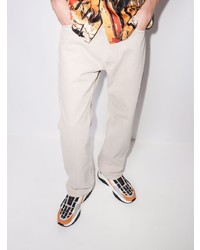 Мужские оранжевые кроссовки от Amiri