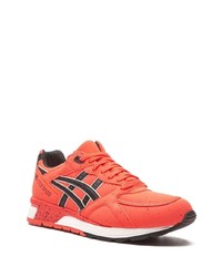 Мужские оранжевые кроссовки от Asics