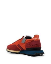 Мужские оранжевые кроссовки от Ghoud