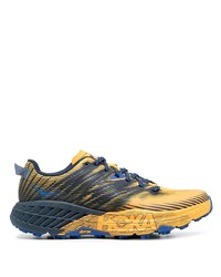 Мужские оранжевые кроссовки от Hoka One One