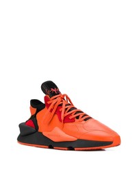 Мужские оранжевые кроссовки от Y-3