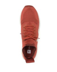 Мужские оранжевые кроссовки от Rick Owens X Veja
