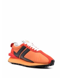Мужские оранжевые кроссовки от Lanvin