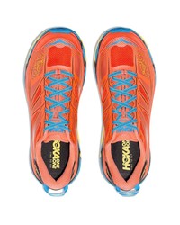 Мужские оранжевые кроссовки от Hoka One One