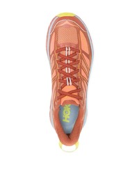 Мужские оранжевые кроссовки от Hoka One One