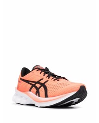 Мужские оранжевые кроссовки от Asics