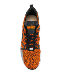 Мужские оранжевые кроссовки от Diadora