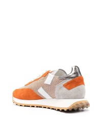 Мужские оранжевые кроссовки от Ghoud
