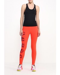 Оранжевые леггинсы от Reebok