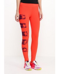 Оранжевые леггинсы от Reebok