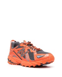 Мужские оранжевые низкие кеды от New Balance