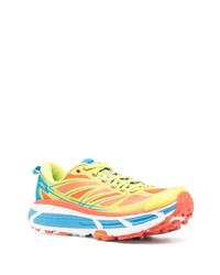 Мужские оранжевые низкие кеды от Hoka One One