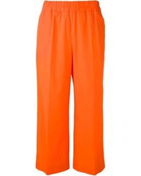 Оранжевые пижамные штаны