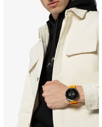 Мужские оранжевые резиновые часы от Suunto