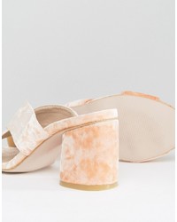 Оранжевые сабо от Asos