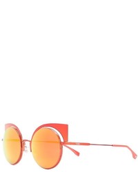 Женские оранжевые солнцезащитные очки