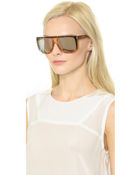 Женские оранжевые солнцезащитные очки от Gucci