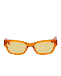 Мужские оранжевые солнцезащитные очки от Han Kjobenhavn