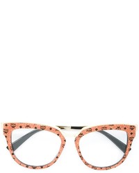 Женские оранжевые солнцезащитные очки от MCM