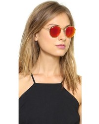 Женские оранжевые солнцезащитные очки от Ray-Ban