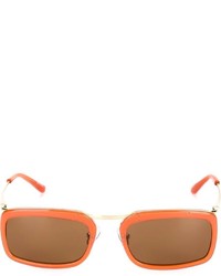 Женские оранжевые солнцезащитные очки
