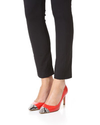 Оранжевые туфли от LK Bennett