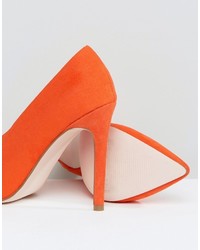 Оранжевые туфли от Asos