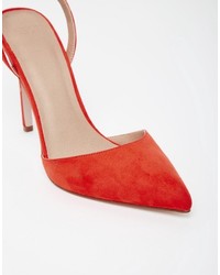 Оранжевые туфли от Asos