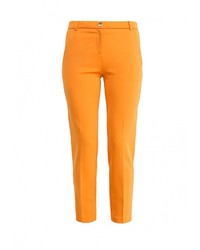 Оранжевые узкие брюки от Pinko