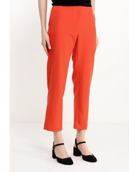 Оранжевые узкие брюки от Please