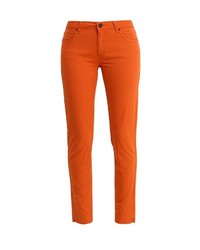 Оранжевые узкие брюки от Sinéquanone