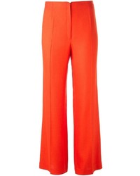 Оранжевые широкие брюки от Jean Paul Gaultier