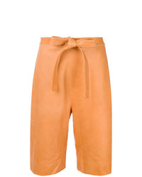 Женские оранжевые шорты-бермуды от JW Anderson