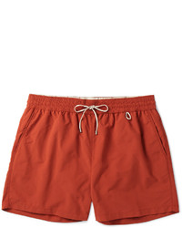 Оранжевые шорты для плавания от Loro Piana