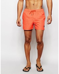 Оранжевые шорты для плавания от NATIVE YOUTH