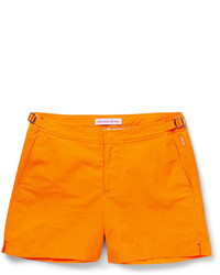 Оранжевые шорты для плавания от Orlebar Brown