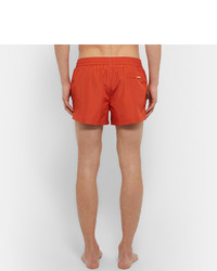 Оранжевые шорты для плавания от Dolce & Gabbana