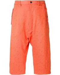 Мужские оранжевые шорты с принтом от Vivienne Westwood