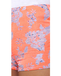 Женские оранжевые шорты с цветочным принтом от BB Dakota
