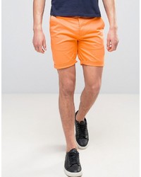 Мужские оранжевые шорты от Asos