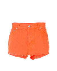 Женские оранжевые шорты от Heron Preston