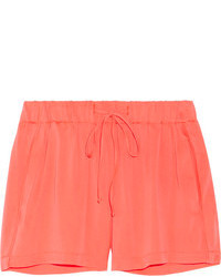 Женские оранжевые шорты от Milly