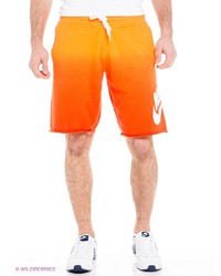 Мужские оранжевые шорты от Nike