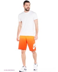 Мужские оранжевые шорты от Nike