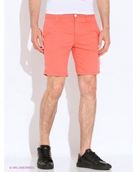 Мужские оранжевые шорты от Oodji