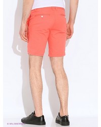 Мужские оранжевые шорты от Oodji