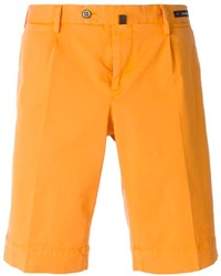Мужские оранжевые шорты от Pt01