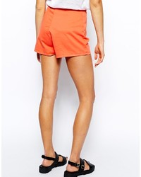 Женские оранжевые шорты от American Apparel