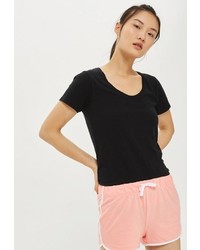 Женские оранжевые шорты от Topshop