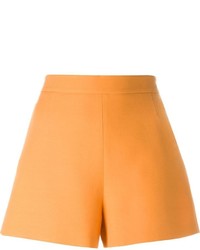 Женские оранжевые шорты от Valentino